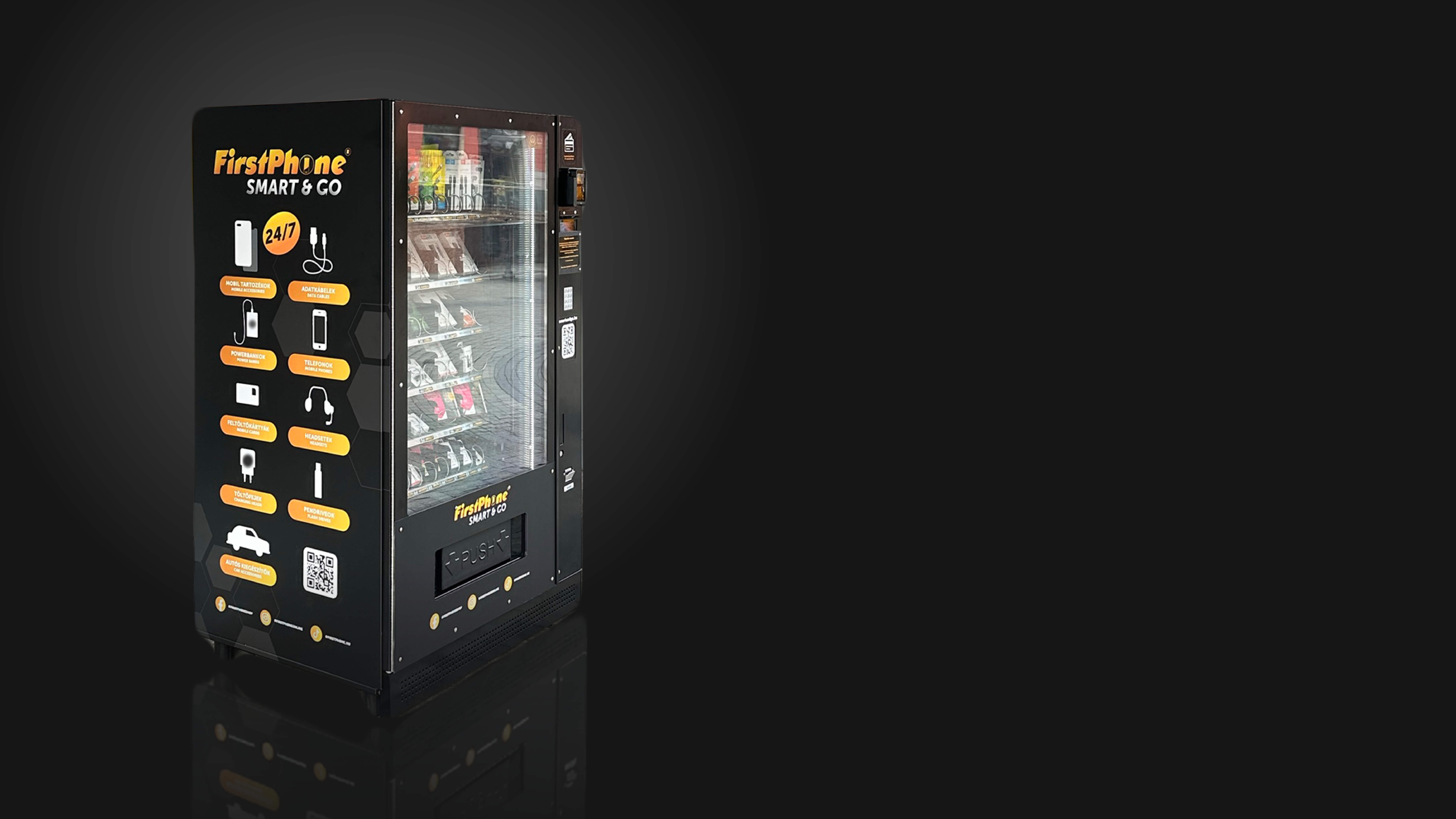 Automat de accesorii FirstPhone Smart & Go