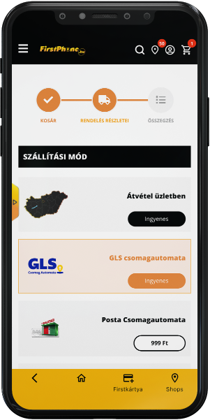 FirstApp: comandă cu livrare gratuită