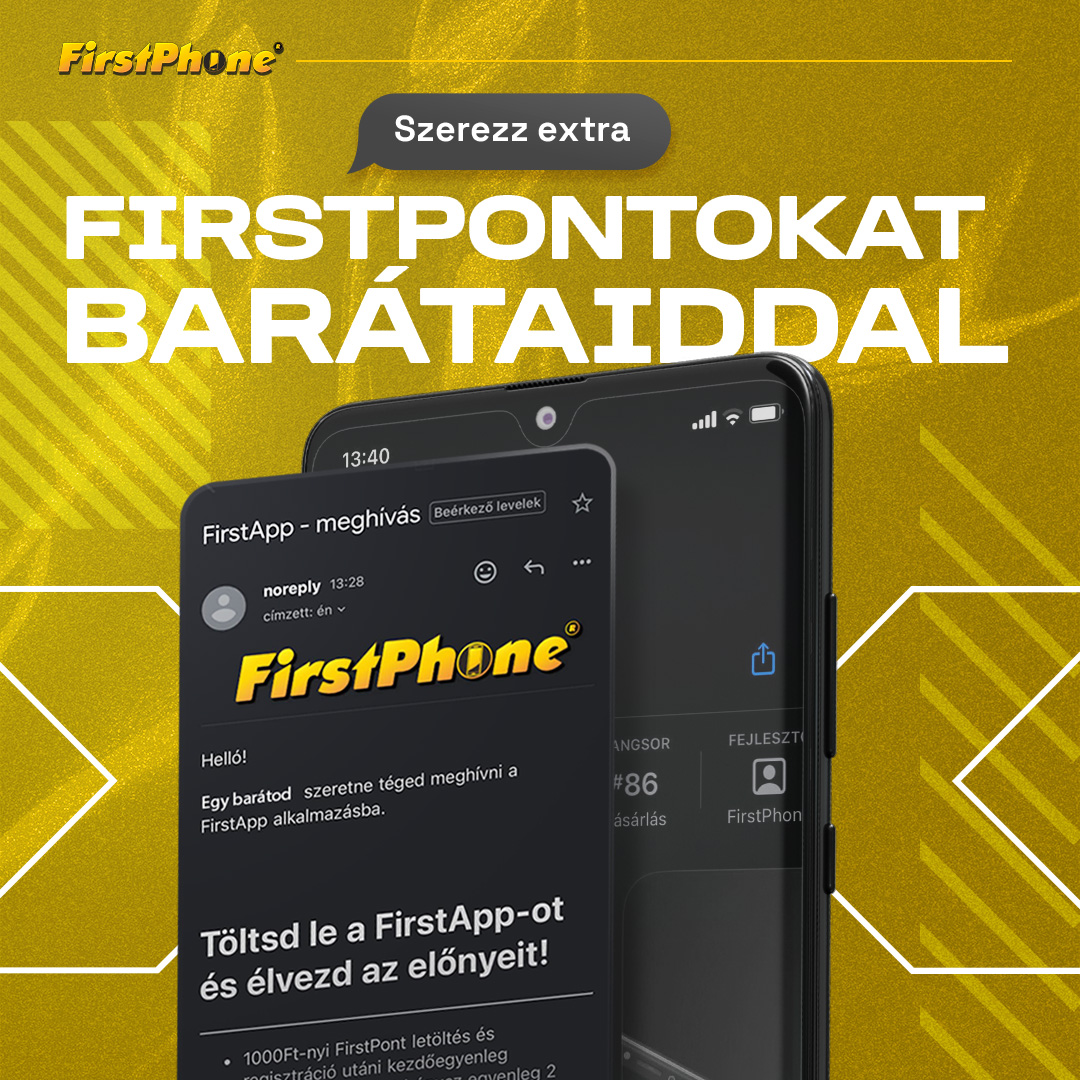 Invită-ți prietenii în FirstApp și adunați împreună FirstPontok bonus! 🎉