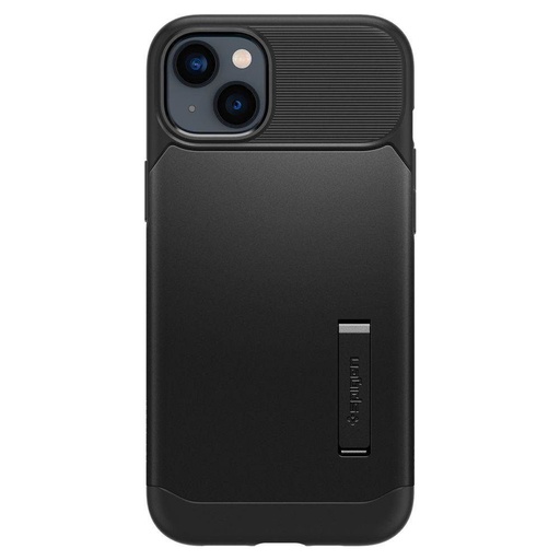 Apple iPhone 14 Spigen slim armor anti-șoc husă spate (Negru)