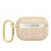 AirPods Pro Guess Glitter Flakes Metal Logo husă (Auriu) - GUAPHGGSHD