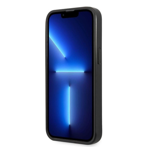 Apple iPhone 13 Pro Karl Lagerfeld Monogram Iconic husă (Negru) – KLHCP13LPMNIKBK