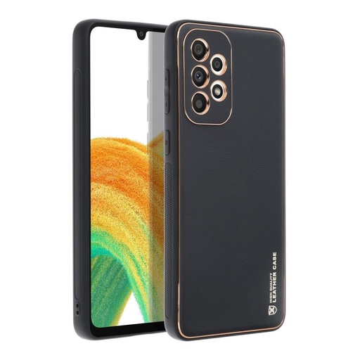 Samsung Galaxy A33 5G Forcell piele husă spate (Negru)