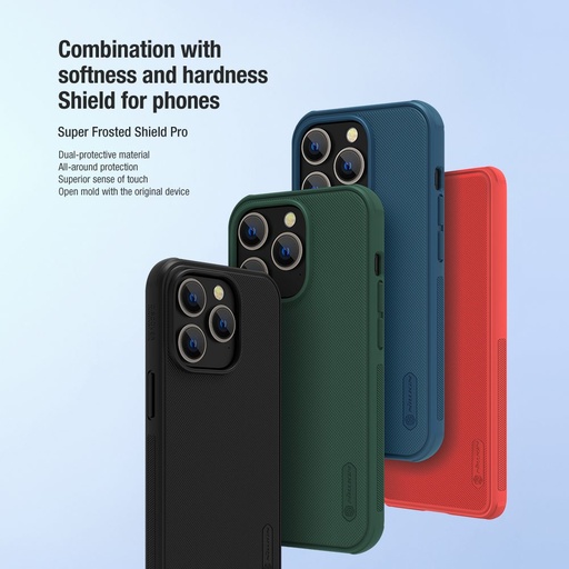 Apple iPhone 14 Pro Max Nillkin Super Frosted Shield Pro husă spate (Negru)