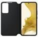 Samsung Galaxy S22 transparent view original husă tip carte, negru