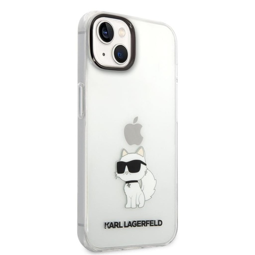 Apple iPhone 14 Karl Lagerfeld IML Choupette NFT husă (Transparent) – KLHCP14SHNCHTCT