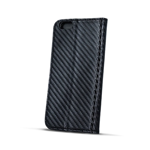 Huawei P10 Lite smart carbon magnetic husă tip carte, negru