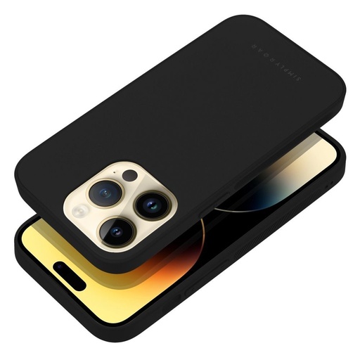 Apple iPhone 14 Pro Max Roar mat sticlă husă spate (Negru)