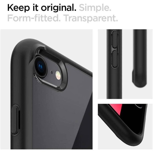 Apple iPhone 7/8/SE 2020/SE 2022 Spigen ultra hybrid premium husă spate (Negru)