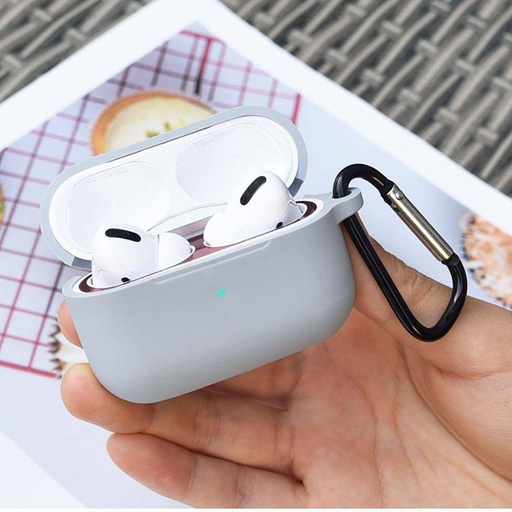 Apple Airpods Pro Tech Protect Icon husă suport cu cârlig (Negru)