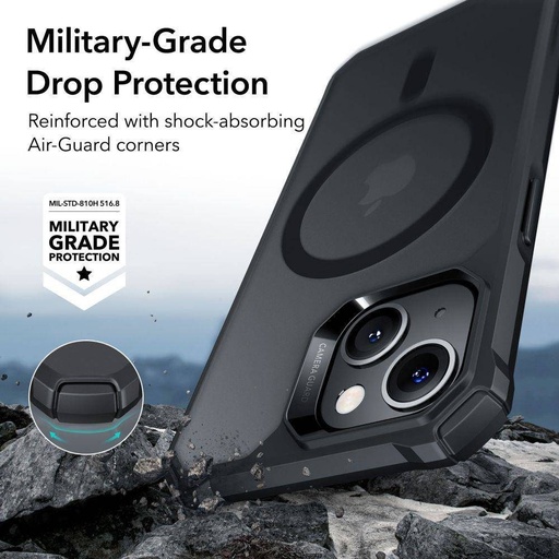 Apple iPhone 14 Plus ESR air armor halolock magsafe husă spate (Negru)