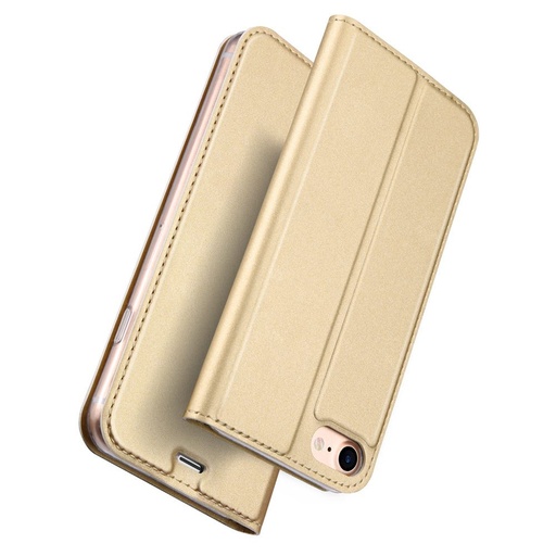 Apple iPhone 14 Dux Ducis Skin Pro husă tip carte (Auriu)