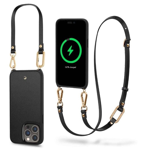 Apple iPhone 14 Pro Spigen Cyrill classic charm magsafe husă spate (Negru)