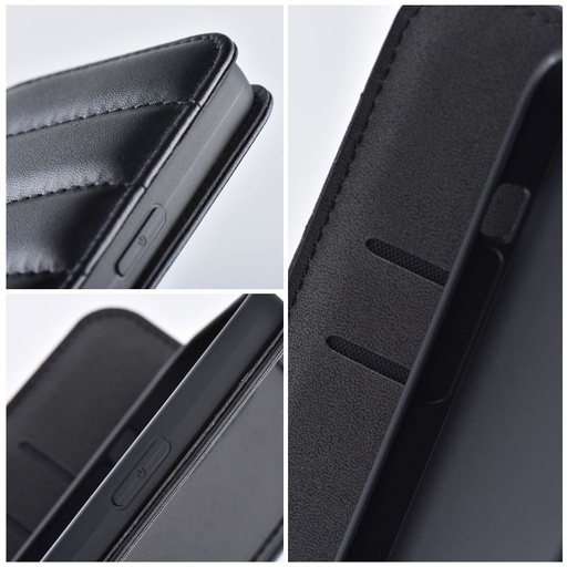 Apple iPhone 11 Puffer book husă tip carte (Negru)