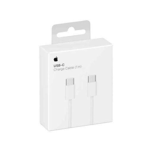 Apple USB-C - Lightning cablu (Alb) - 1m