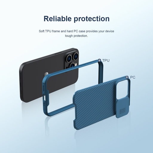 Apple iPhone 14 Pro Nillkin CamShield Pro MagSafe husă spate (Negru)