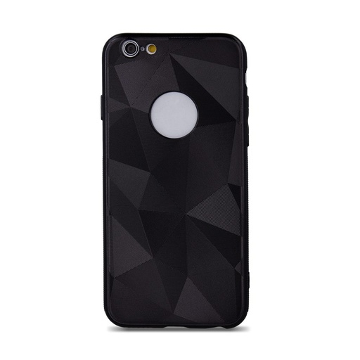 Apple iPhone X / iPhone XS geometric mat husă spate (Negru)