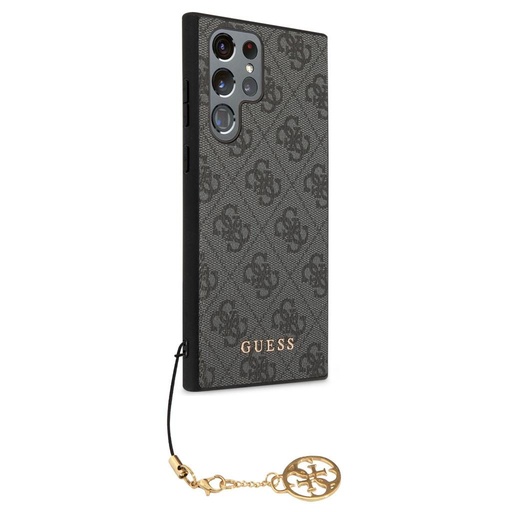 Samsung Galaxy S23 Ultra Guess 4G Charms husă (Gri) - GUHCS23LGF4GGR