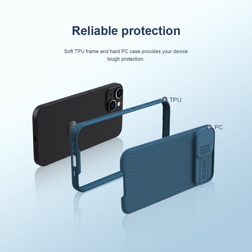 Apple iPhone 14 Nillkin CamShield Pro MagSafe husă spate (negru)