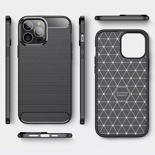 Samsung Galaxy S23 Ultra forcell carbon husă spate (Negru)