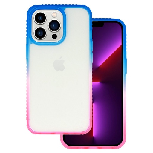 Apple iPhone 14 IDEAR W15 husă spate (Albastru-roșu)