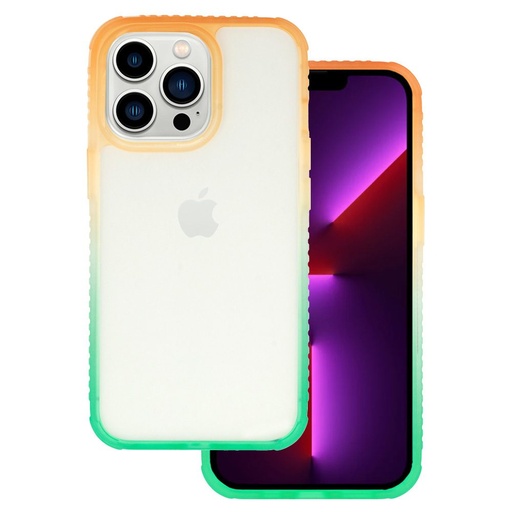 Apple iPhone 14 IDEAR W15 husă spate (Narancs-Menta)