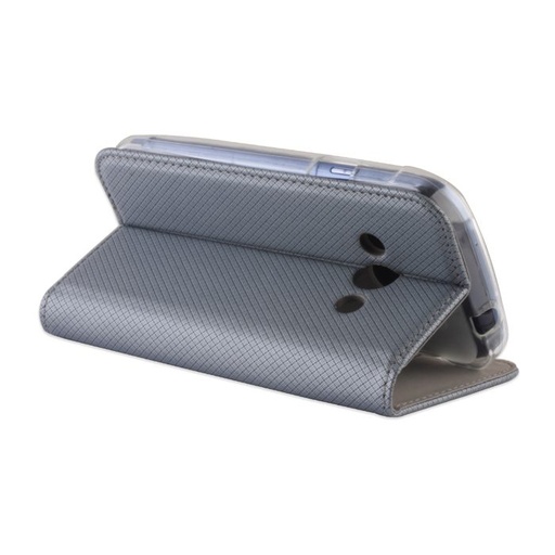 Samsung Galaxy S7 smart magnet magnetic husă tip carte, gri oțel
