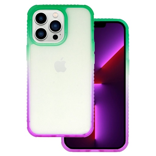 Apple iPhone 14 IDEAR W15 husă spate (Menta-Lila)