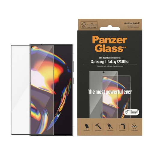 Samsung Galaxy S23 Ultra PanzerGlass ultra wide fit premium sticlă securizată transparent
