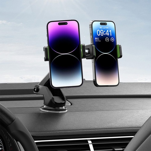 XO C117 suport auto (cu ventuză) negru