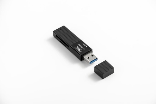 XO DK05B 3 az 1-be cititor de carduri (MicroSD/SD card pentru citirea potrivit) negru
