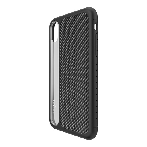 Apple iPhone X/ XS Dotfes luxurious premium husă spate, (Negru)