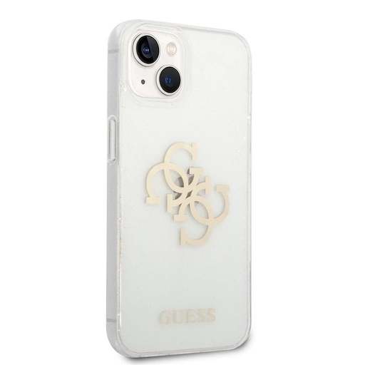 Apple iPhone 14 Plus Guess TPU Big 4G Full Glitter husă (Transparent) – GUHCP14MPCUGL4GTR