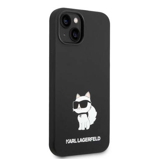 Apple iPhone 14 Plus Negru Karl Lagerfeld Liquid Silicone Choupette NFT husă (Negru) – KLHCP14MSNCHBCK