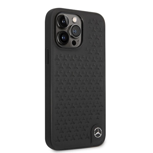 Apple iPhone 14 Pro Max Mercedes piele husă spate (Negru) MEHCP14X8REMPK