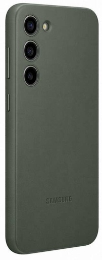 Samsung Galaxy S23+ Leather husă (Verde)