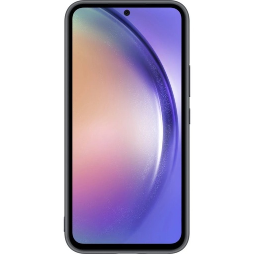 Samsung Galaxy A54 5G Silicone Cover husă cu cordon (Negru)