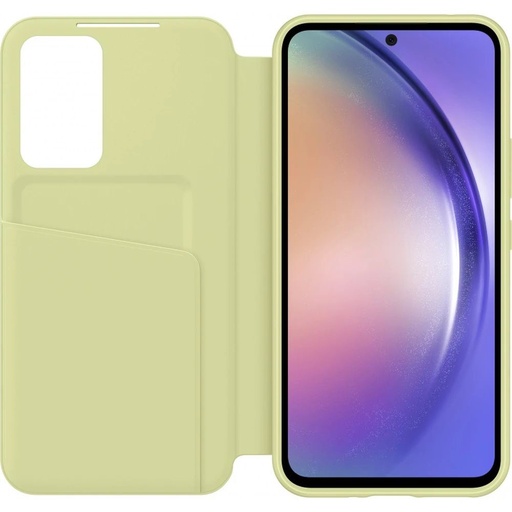 Samsung Galaxy A54 5G Smart View husă tip carte (Lime)