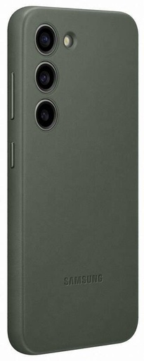 Samsung Galaxy S23 Leather husă (Verde)