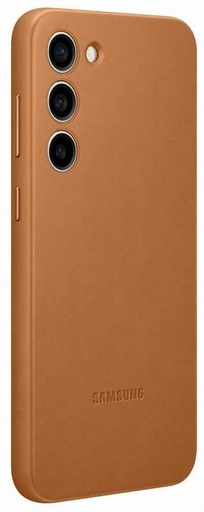 Samsung Galaxy S23+ Leather husă (Maro)