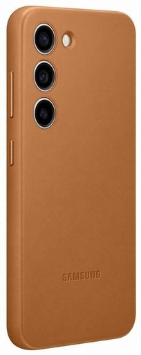 Samsung Galaxy S23 Leather husă (Maro)