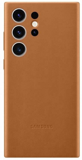Samsung Galaxy S23 Ultra Leather husă (Maro)