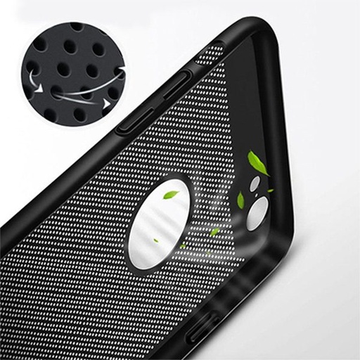 Apple iPhone X / iPhone XS mesh husă spate (Negru)