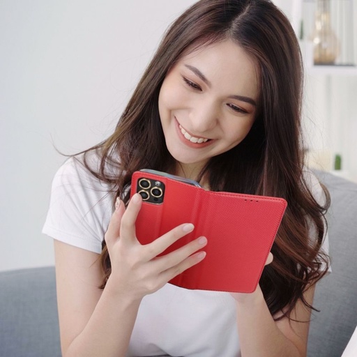 Xiaomi Redmi Note 12 5G / Poco X5 5G magnet book husă tip carte (Roșu)
