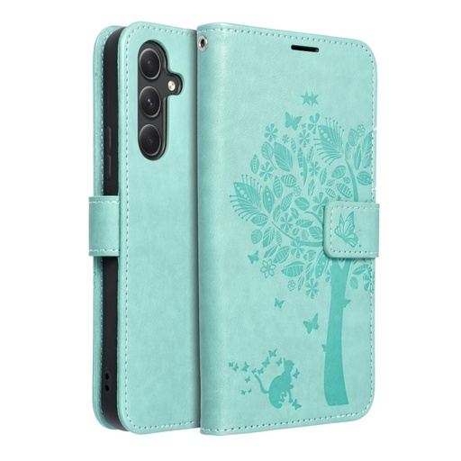 Samsung Galaxy A54 5G Forcell MEZZO cu clapetă husă (Verde )