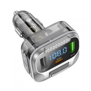 Hoco E75 FM transmitter , PD30W de încărcare cu putere negru