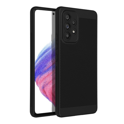 Samsung Galaxy A53 5G Breezy perforat plastic husă spate (Negru)