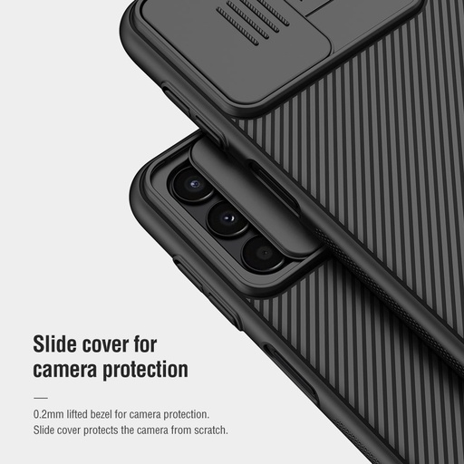 Samsung Galaxy A13 4G Nillkin CamShield husă spate (Negru)