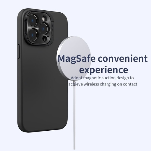 Apple iPhone 14 Pro Nillkin LensWing MagSafe husă spate (Negru)