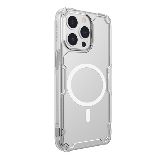Apple iPhone 13 Pro Max Nillkin Nature Pro MagSafe husă spate (Alb)